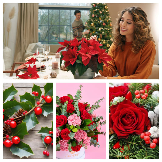 Las flores más comunes para la Navidad