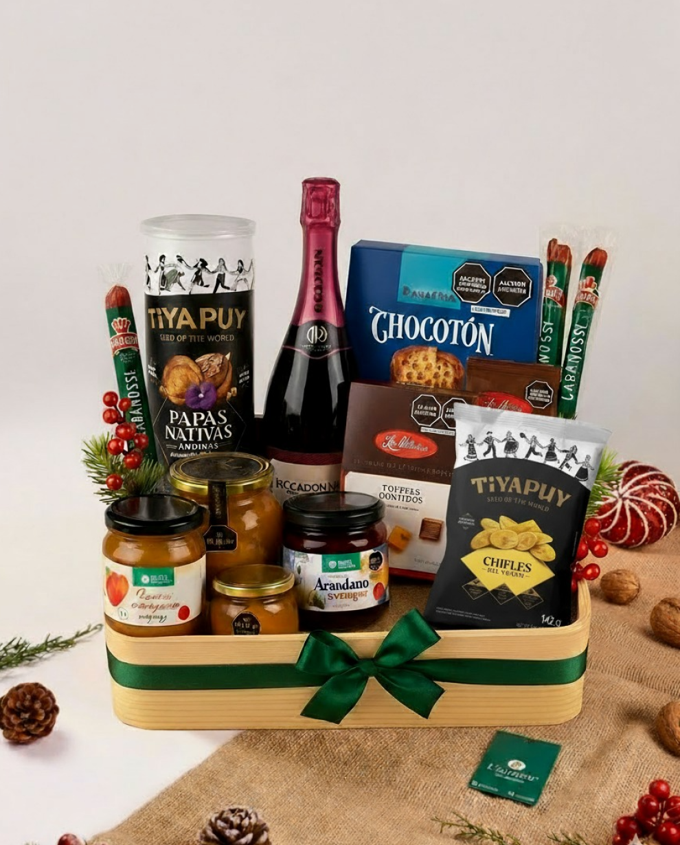 Canasta Navideña Fusión de Sabores